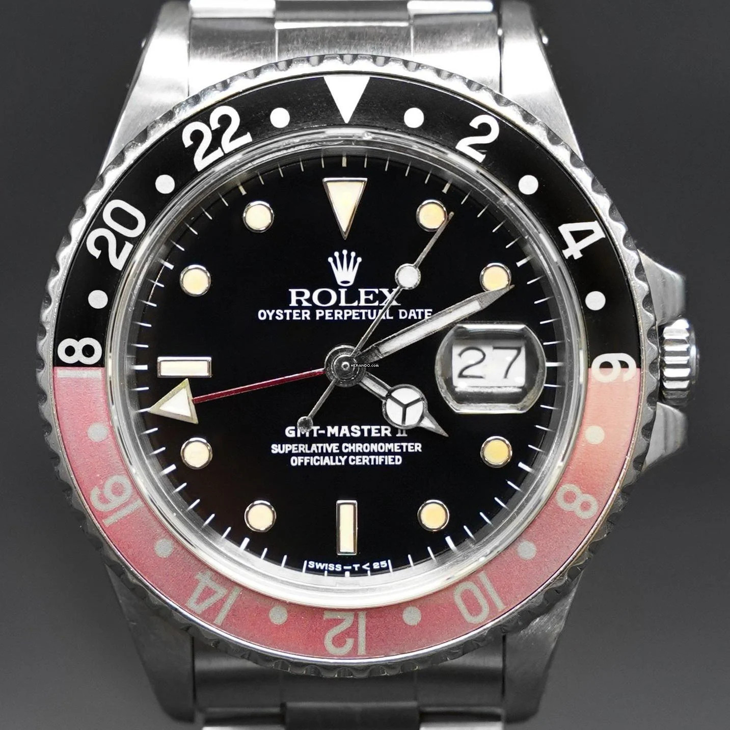 Rolex GMT-Master II FAT LADY - LC 100 - FULLSET - TOP CONDITION - BEAUTIFUL FADE