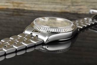 Thumbnail von Tudor Prince Date 76214 Stahl / Weißgold top Bezel - Full Set