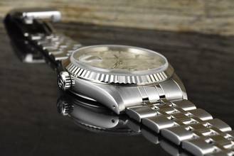 Thumbnail von Tudor Prince Date 76214 Stahl / Weißgold top Bezel - Full Set