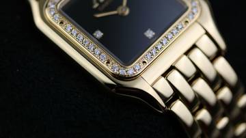 Thumbnail von Cartier Panthère De Cartier Medium Yellowgold - Black Diamond - New - Fullset - 08/2025