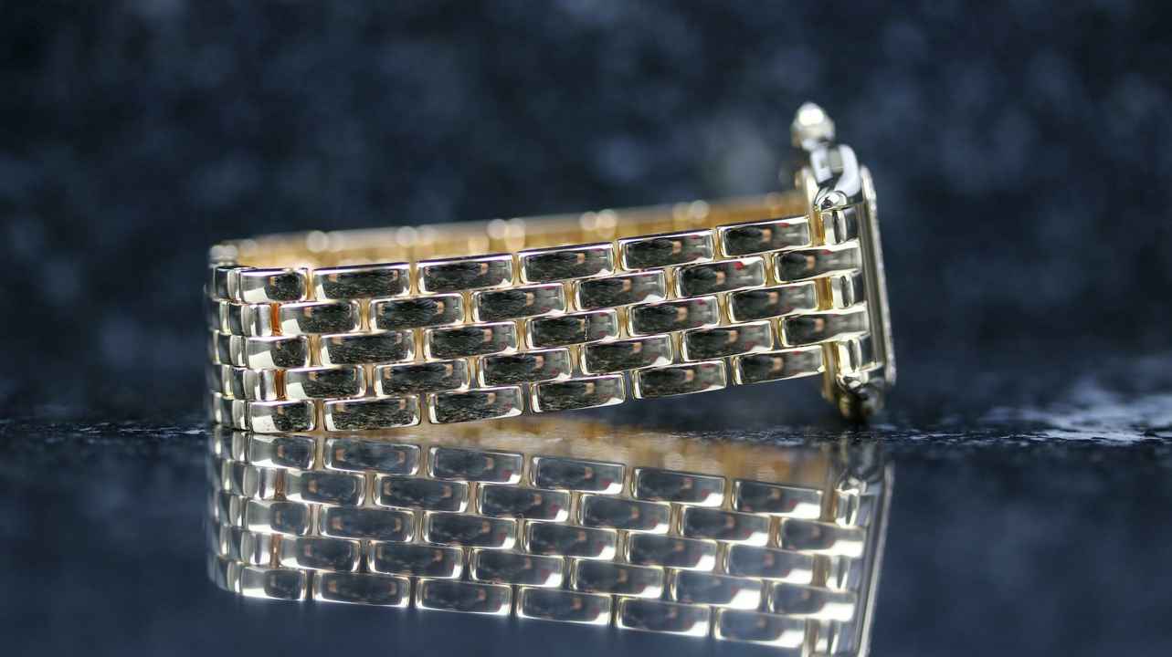  Cartier Panthère De Cartier Medium Yellowgold - Black Diamond - New - Fullset - 08/2025 