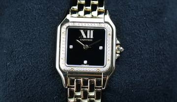 Thumbnail von Cartier Panthère De Cartier Medium Yellowgold - Black Diamond - New - Fullset - 08/2025