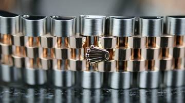 Thumbnail von Rolex Datejust 36 Steel Rosé - White Roman - like New - Fullset - 06/2015