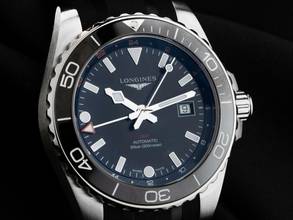 Thumbnail von Longines HydroConquest GMT Ref.L3.890.4.56.9 2025 Full Set Ungetragen