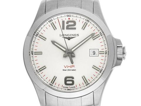  Longines Conquest VHP Ref.L3.316.4.76.6 2025 Full Set Ungetragen 