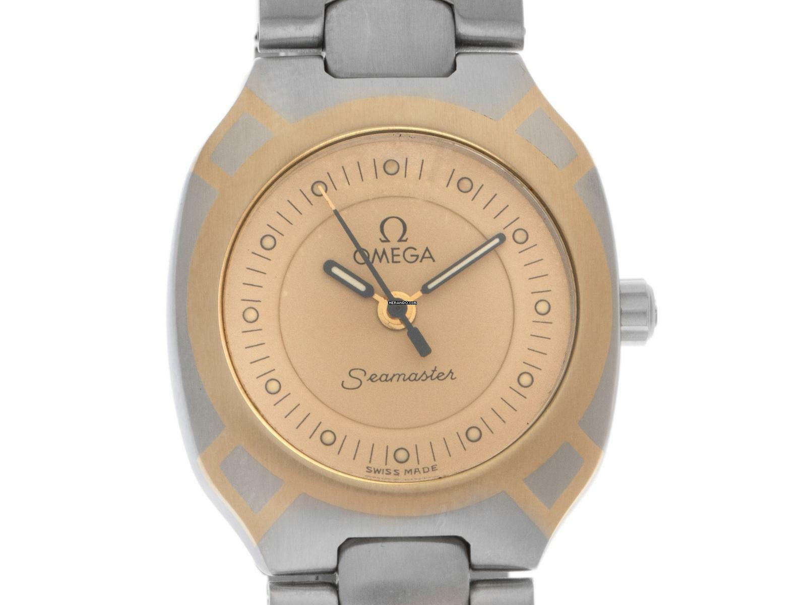 Omega Seamaster Polaris Lady Ref.796.1022 1986 original Box sehr gut Vintage