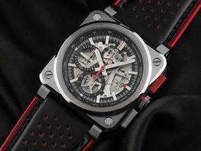 Thumbnail von Bell & Ross BR 03-94 Chronographe Aviation BR0394 Ref.BR0394-BL-SI/SCA 2023 Full Set Ungetragen Vintage