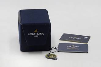 Thumbnail von Breitling Chronomat GMT 40 Stahl Automatik Ref. A32398101B1A1 Box & Papiere