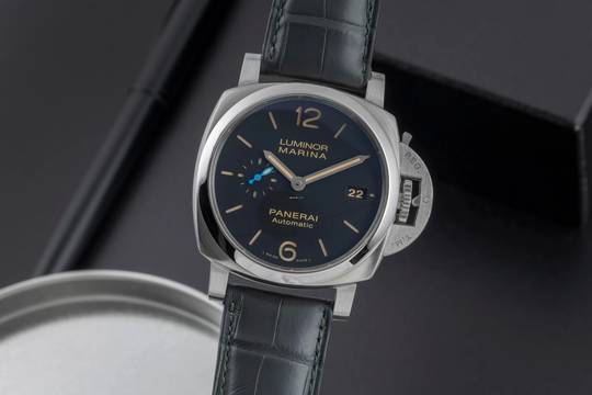  Panerai Luminor Marina 1950 3 Days Automatic 42 3 Days Stahl Automatik Ref. PAM01392 B&P 2019 