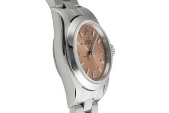 Thumbnail von Rolex Oyster Perpetual Edelstahl Automatik Damenuhr Ref. 67180 Papiere