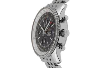 Thumbnail von Breitling Navitimer World GMT Chronograph Automatik Ref. A24322 Klassiker B&P
