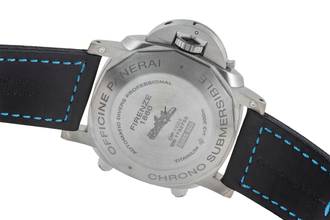 Thumbnail von Panerai Luminor Submersible 1950 3 Days Automatic Flyback Titan Ref. PAM00614 B&P 2019