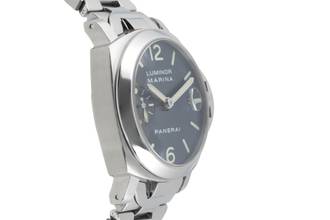 Thumbnail von Panerai Luminor Marina Automatic Edelstahl Automatik Herrenuhr Ref. PAM00120
