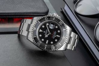 Thumbnail von Rolex Sea-Dweller Single Red Stahl Herrenuhr Ref. 126600 Box & Papiere 2019