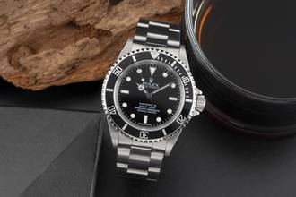 Thumbnail von Rolex Submariner (No Date) Oyster Edelstahl Automatik Herrenuhr Ref. 14060 B&P