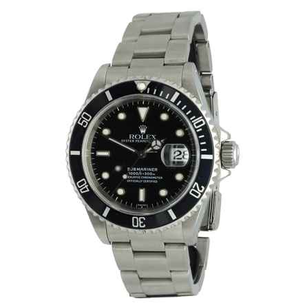  Rolex Submariner Date Ref. 16610 'Swiss only' dial Papers 1998 Mint condition 