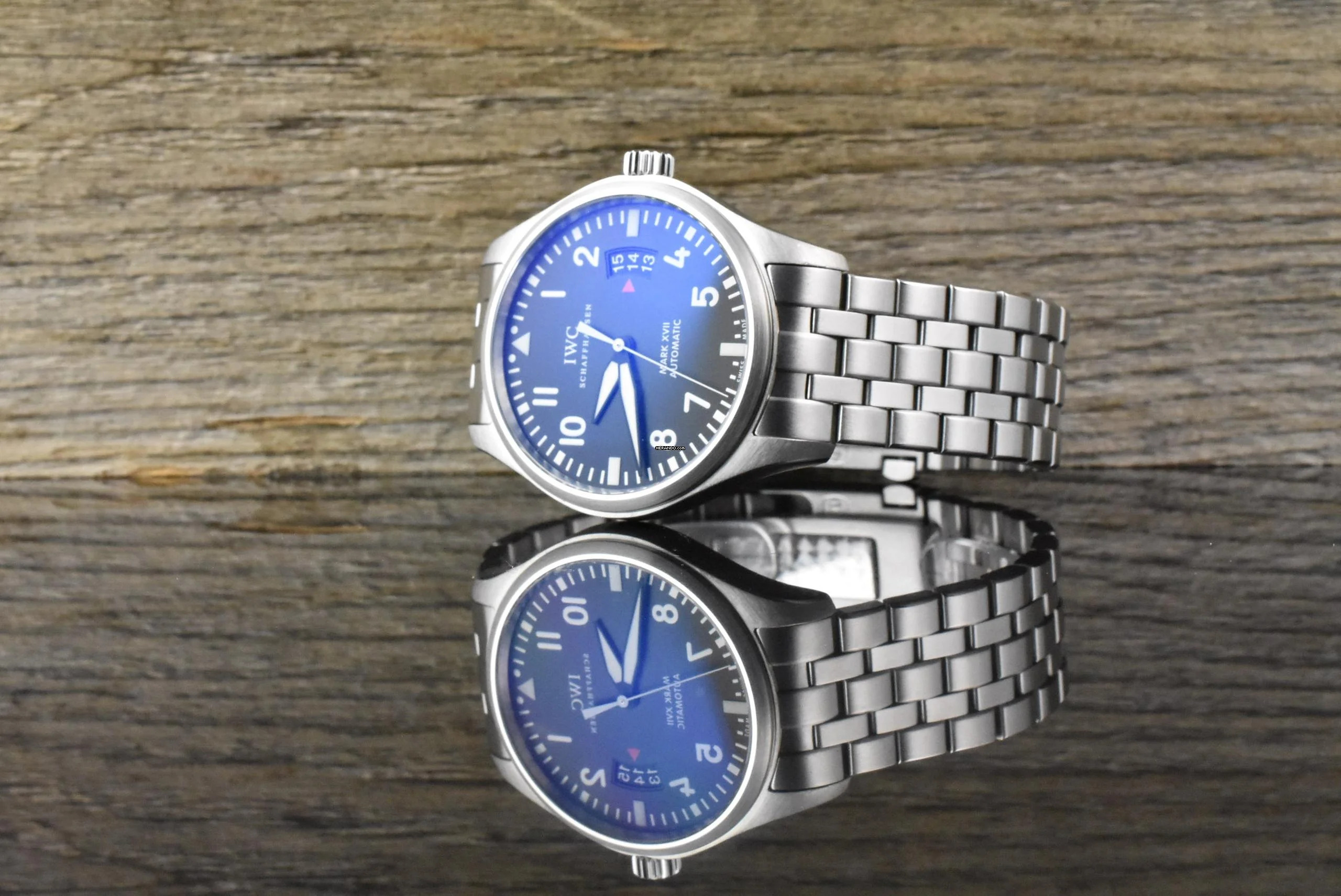  IWC Fliegeruhr Mark XVII Automatic IW326504 Steel 2018 Full Set 