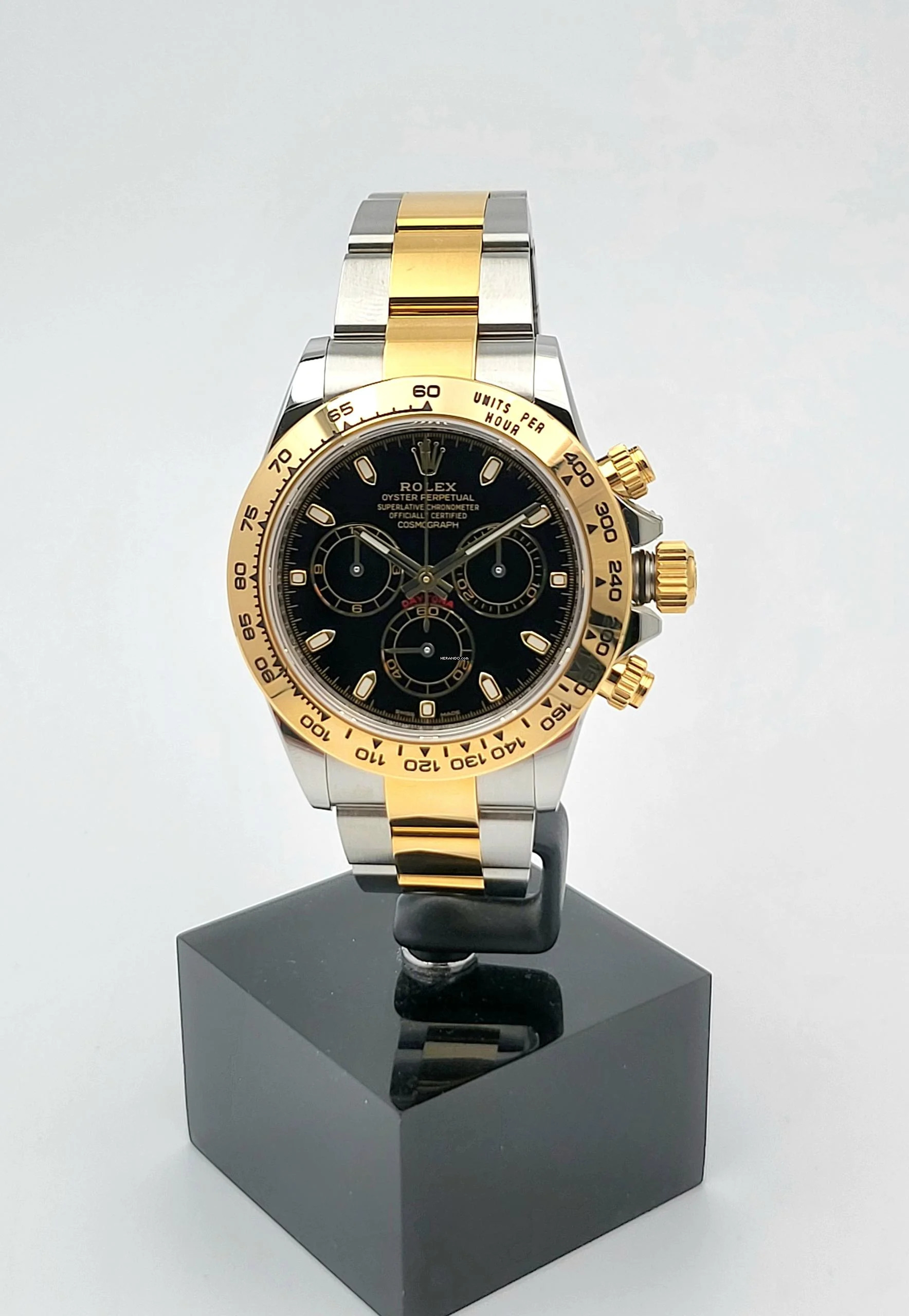 Rolex Daytona Steel gold top condition Full Set 2020