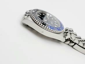 Thumbnail von Rolex GMT-Master II Batgirl jubilee top condition Full Set 2019