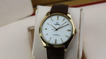 Thumbnail von Omega De Ville Trésor Master Co-axial Yellow Gold - Brown Leather - like New - Fullset - 08/2025