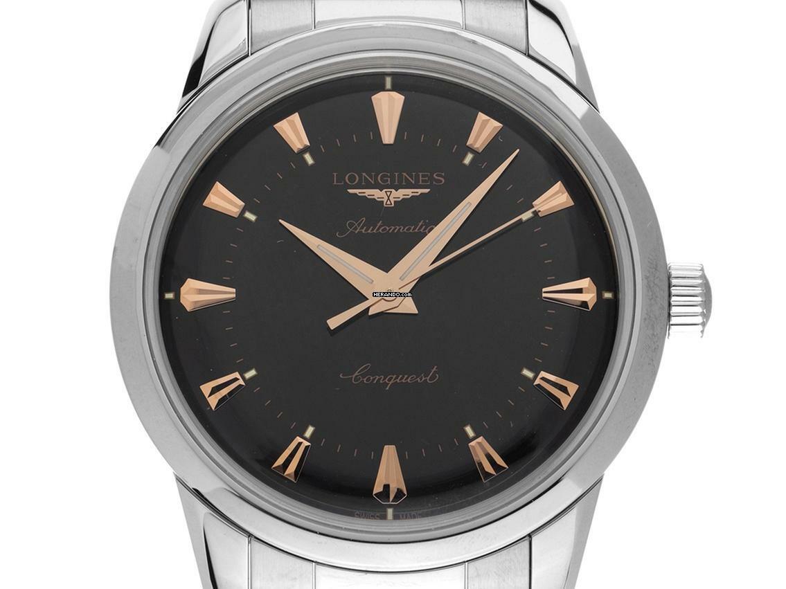  Longines Conquest Heritage Ref.L1.650.4.52.6 2025 Full Set Ungetragen 