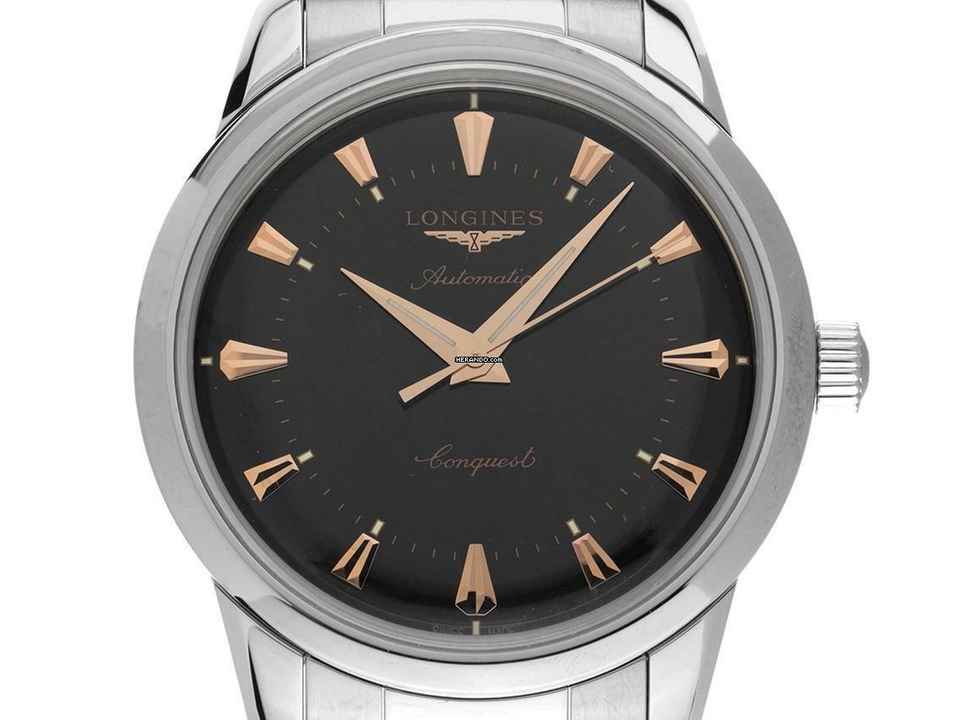  Longines Conquest Heritage Ref.L1.650.4.52.6 2025 Full Set Ungetragen 