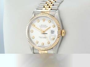 Thumbnail von Rolex Datejust 36 36mm 16233 2003 Diamanten Stahl Gelbgold 750 Automatik Gold
