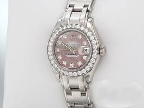 Thumbnail von Rolex Lady-Datejust Pearlmaster 29 80299 Weissgold 750 Perlmutt Diamanten Automatik Lady 18kt White Gold Chronometer Oyster