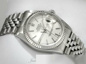 Thumbnail von Rolex Datejust 36 36mm 16234 1996 Stahl Weissgold 750 Automatik Stainless Steel 18kt White Gold Jubilé-band Chronometer Oyster