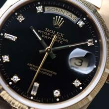 Thumbnail von Rolex Day-Date 36 Yellow Gold Bark Finish Diamonds