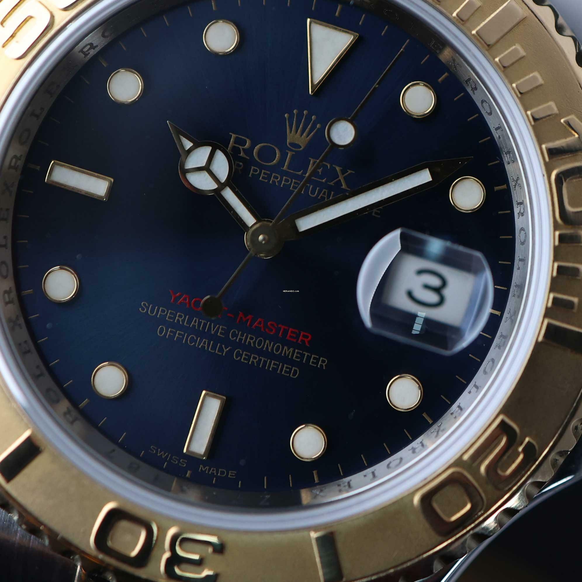 Thumbnail von Rolex Yacht-Master 40 Steel/Gold Blue Dial