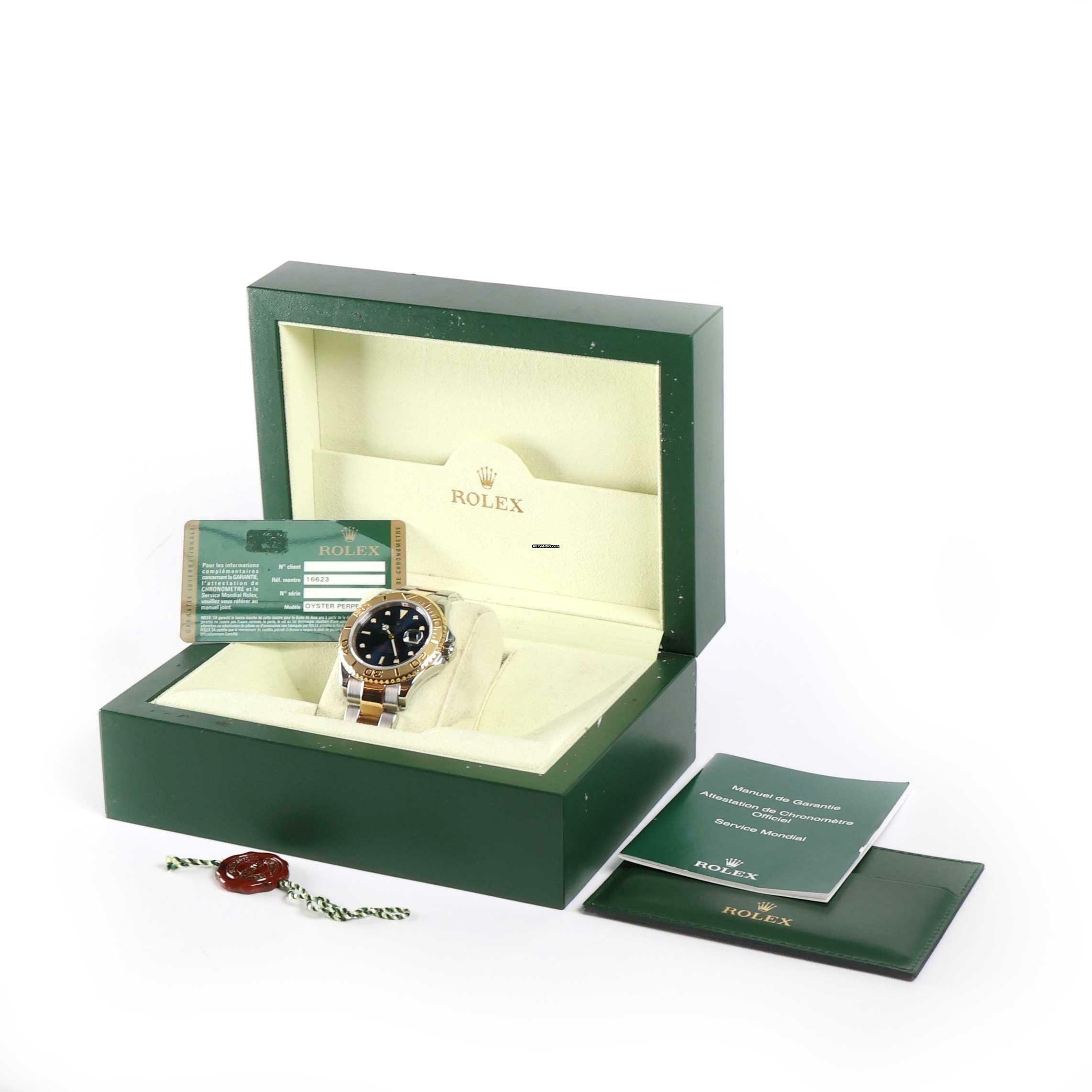 Thumbnail von Rolex Yacht-Master 40 Steel/Gold Blue Dial