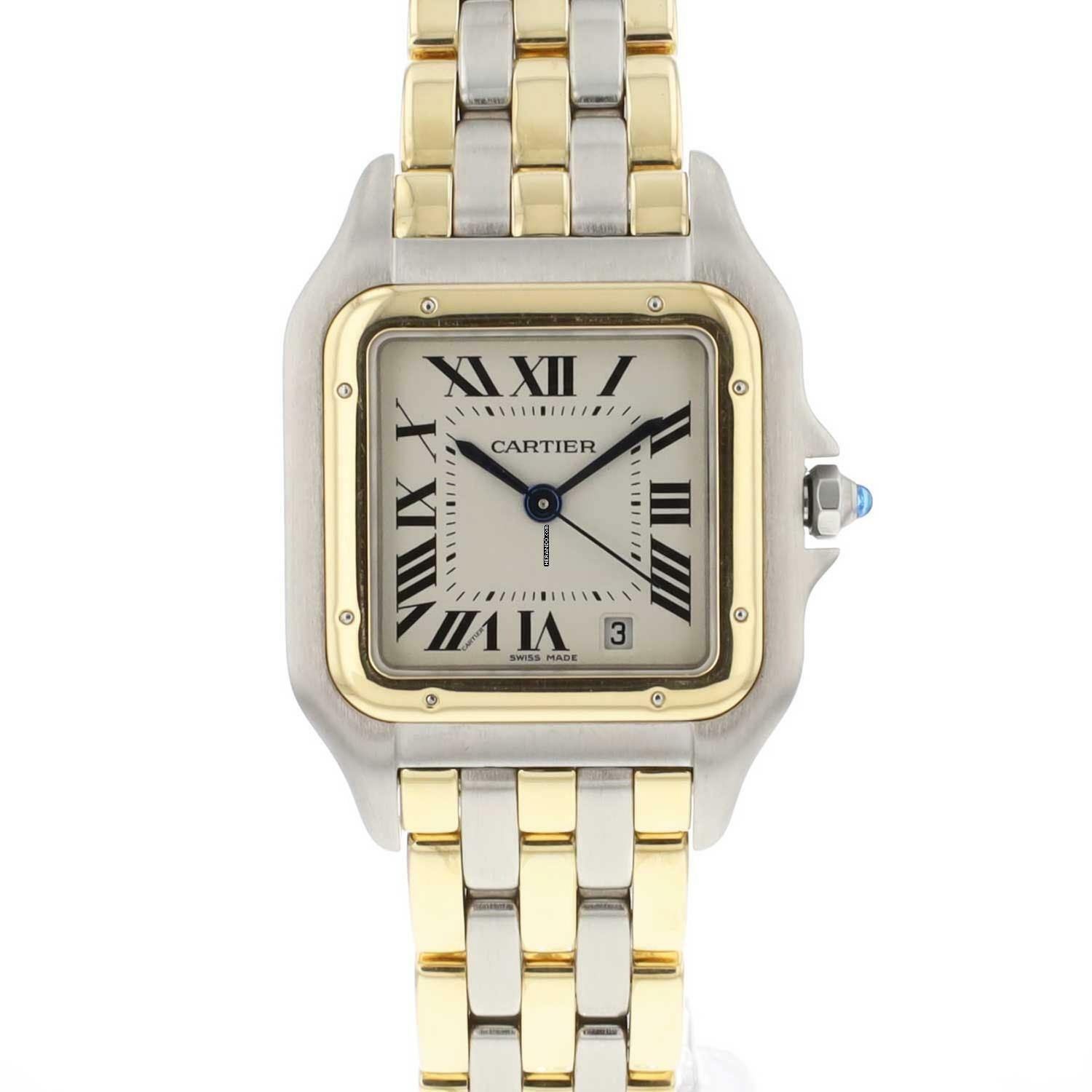  Cartier Panthère MM Steel Gold 