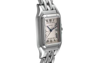 Thumbnail von Cartier Panthère Jumbo Stahl Quarz Silver Roman Dial Ref. W25032P5