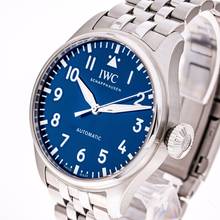 Thumbnail von IWC Große Fliegeruhr Big Pilot's Watch 43 Blue – IW329304 – like NEW – 03/2023 Full Set