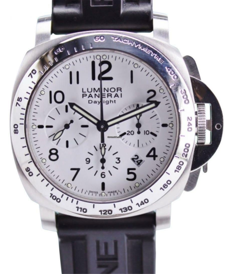  Panerai Luminor Chrono Daylight 44mm - With Box - 24 Months Warranty PAM00188 