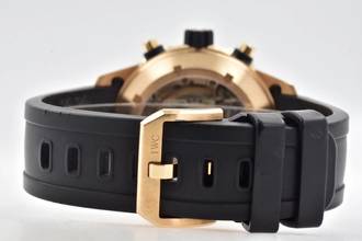 Thumbnail von IWC Aquatimer Chronograph IW376903 18k Rosé Gold Black Dial Rubber