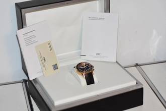 Thumbnail von IWC Aquatimer Chronograph IW376903 18k Rosé Gold Black Dial Rubber