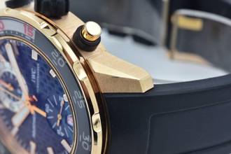 Thumbnail von IWC Aquatimer Chronograph IW376903 18k Rosé Gold Black Dial Rubber