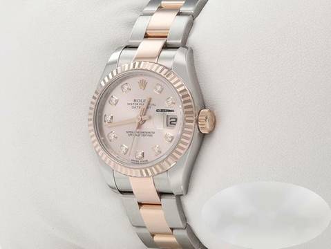  Rolex Lady-Datejust 26mm 179171 2015 Stahl Roségold 750 Diamanten Automatik Stainless Steel 18kt Rose Gold Oyster-band Chronometer 