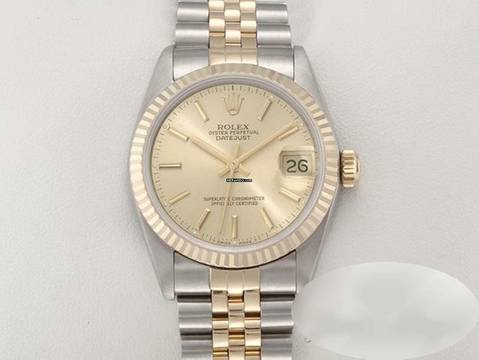  Rolex Datejust 31 31mm Edelstahl Gelbgold 750 Automatik Stahl Gold 