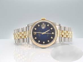 Thumbnail von Rolex Datejust 36 36mm 16233 1993 Stahl Gelbgold 750 Diamanten Automatik Stainless Steel 18kt Yellow Gold Jubilé-band Chronometer Oyster