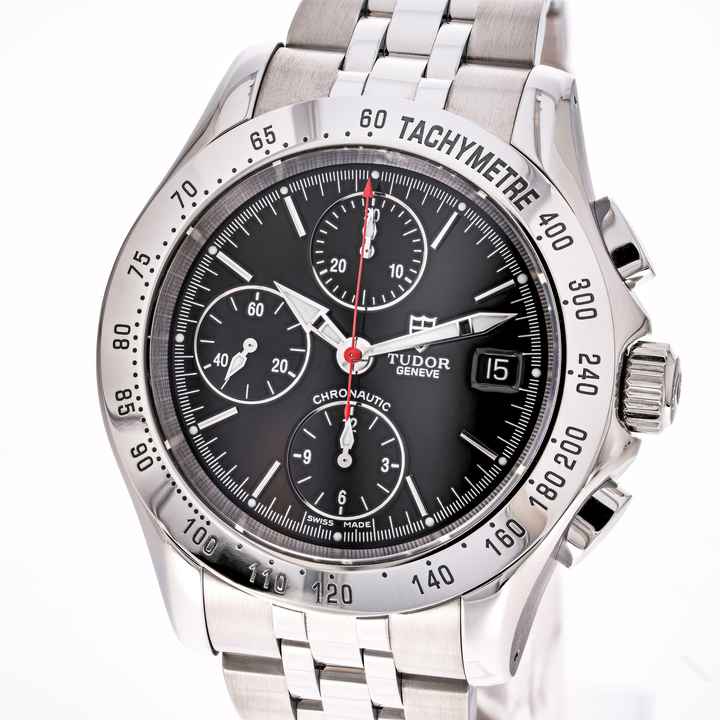  Tudor Chronautic Black 41 – 79380 – like NEW – 2004 Full Set 