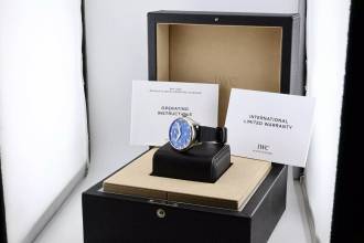 Thumbnail von IWC Große Fliegeruhr Big Pilot 46 Perpetual Calendar Blue Dial - With Box And Papers - IW503605 2022