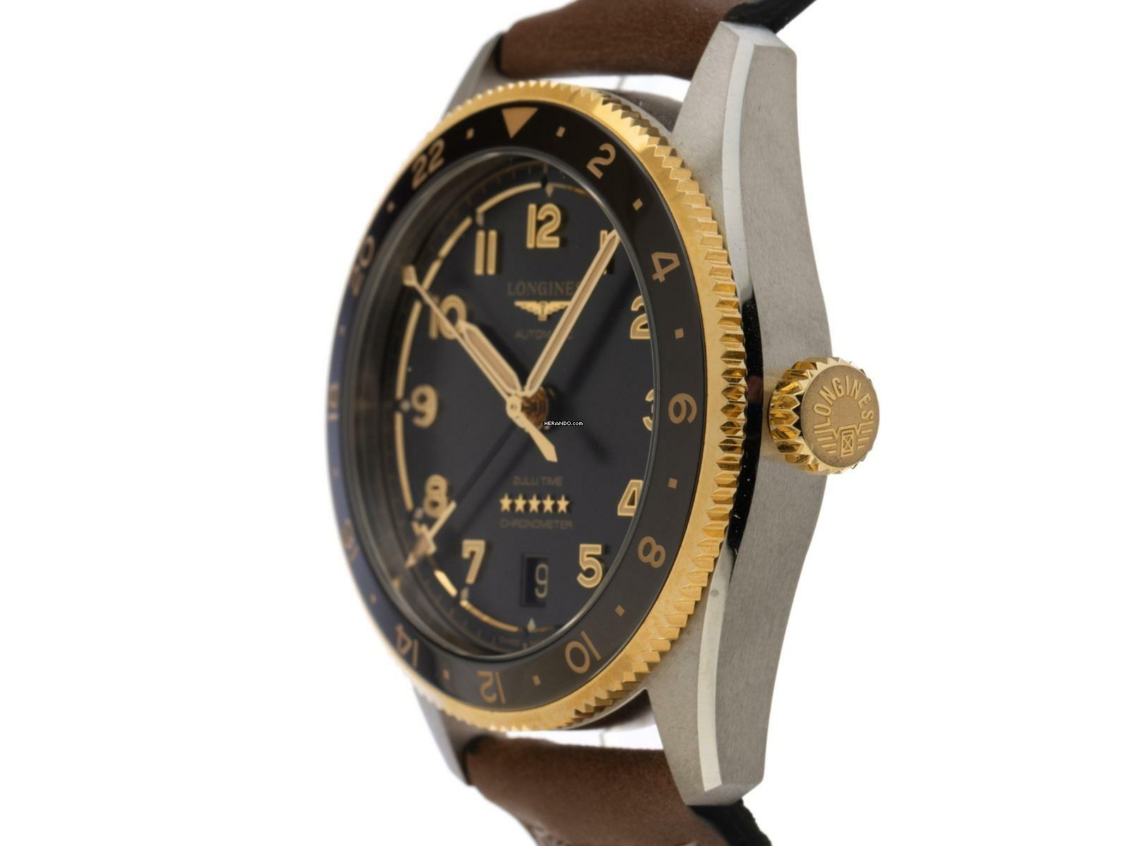  Longines Spirit ZULU Time Ref.L3.802.5.53.2 2025 Full Set Ungetragen 