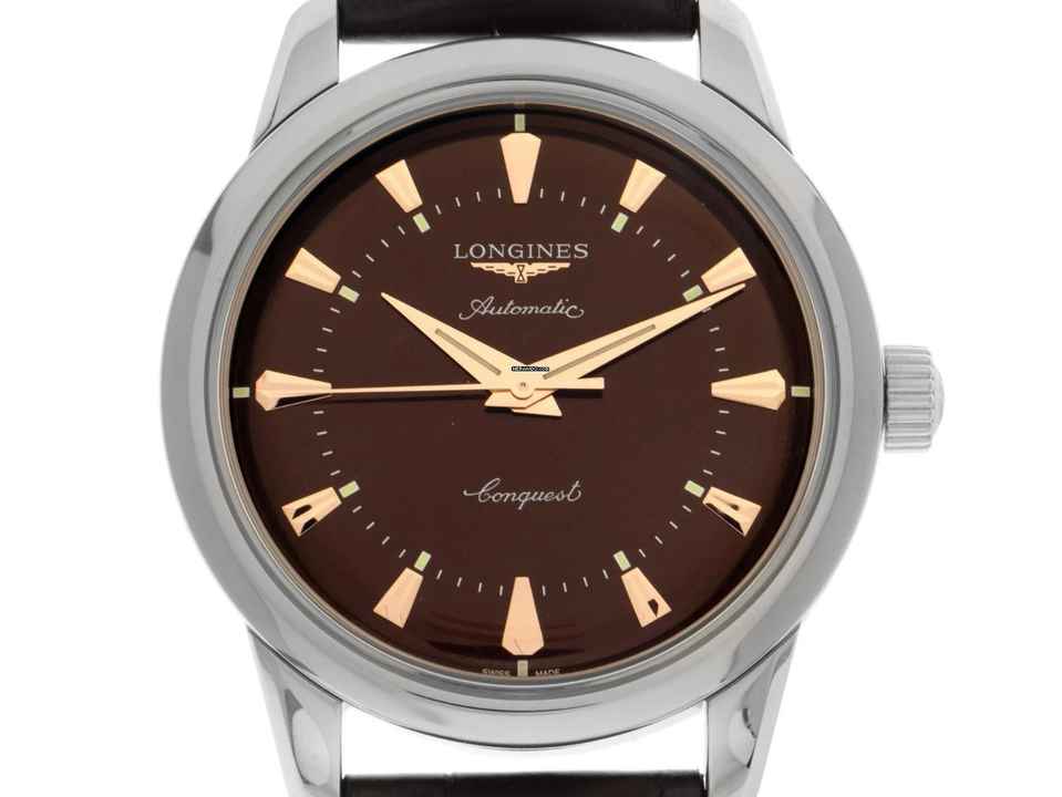  Longines Conquest Heritage Ref.L1.649.4.62.2 2025 Full Set Ungetragen 