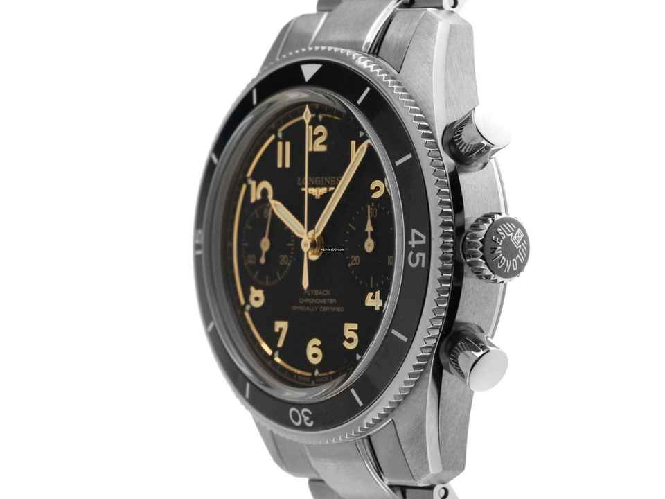  Longines Spirit Pilot Flyback Ref.L3.721.4.53.6 2025 Full Set Ungetragen 