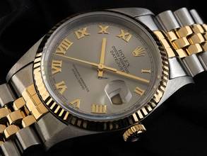 Thumbnail von Rolex Datejust 36 Ref.16233 1998 Box&Beschreibung sehr gut Vintage