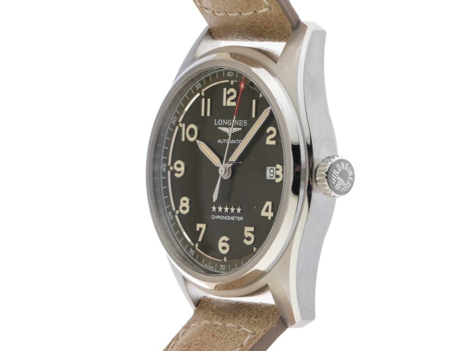  Longines Spirit Ref.L3.811.4.03.2 2025 Full Set Ungetragen 