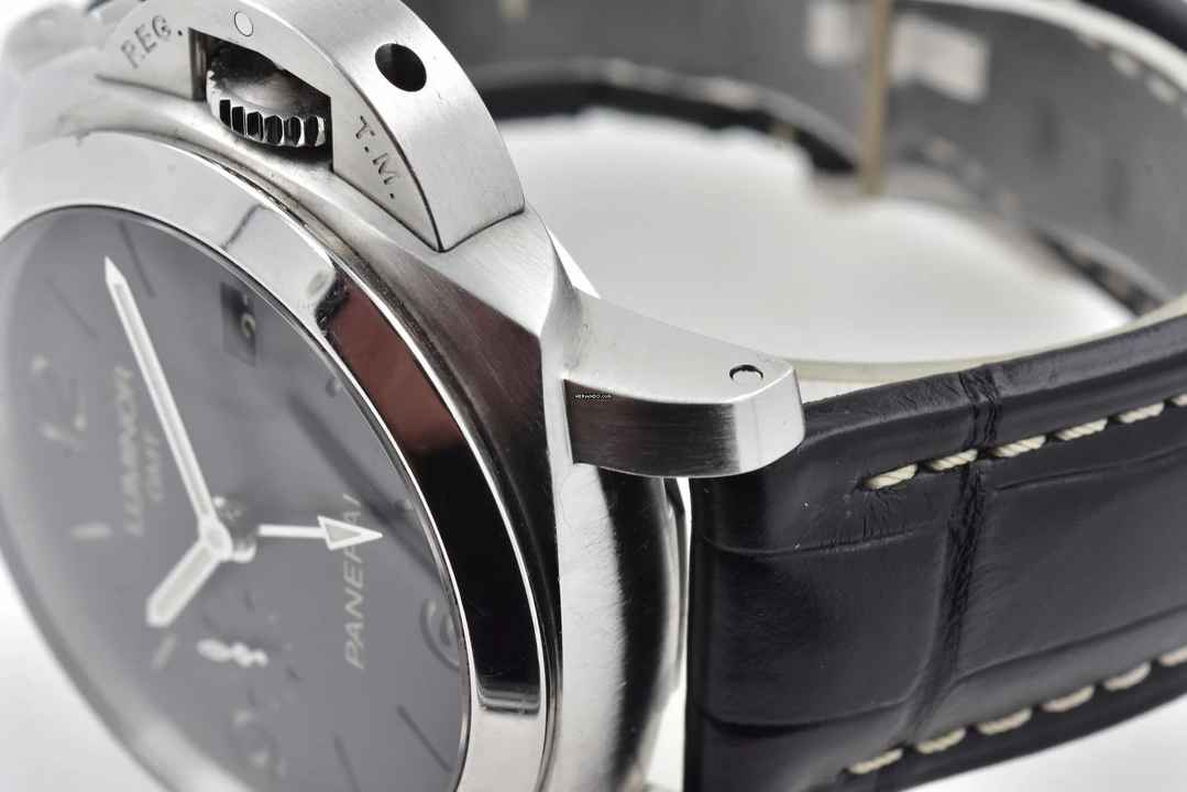  Panerai Luminor 1950 3 Days GMT Automatic Marina 1950 3 Days GMT PAM 320 PAM00320 